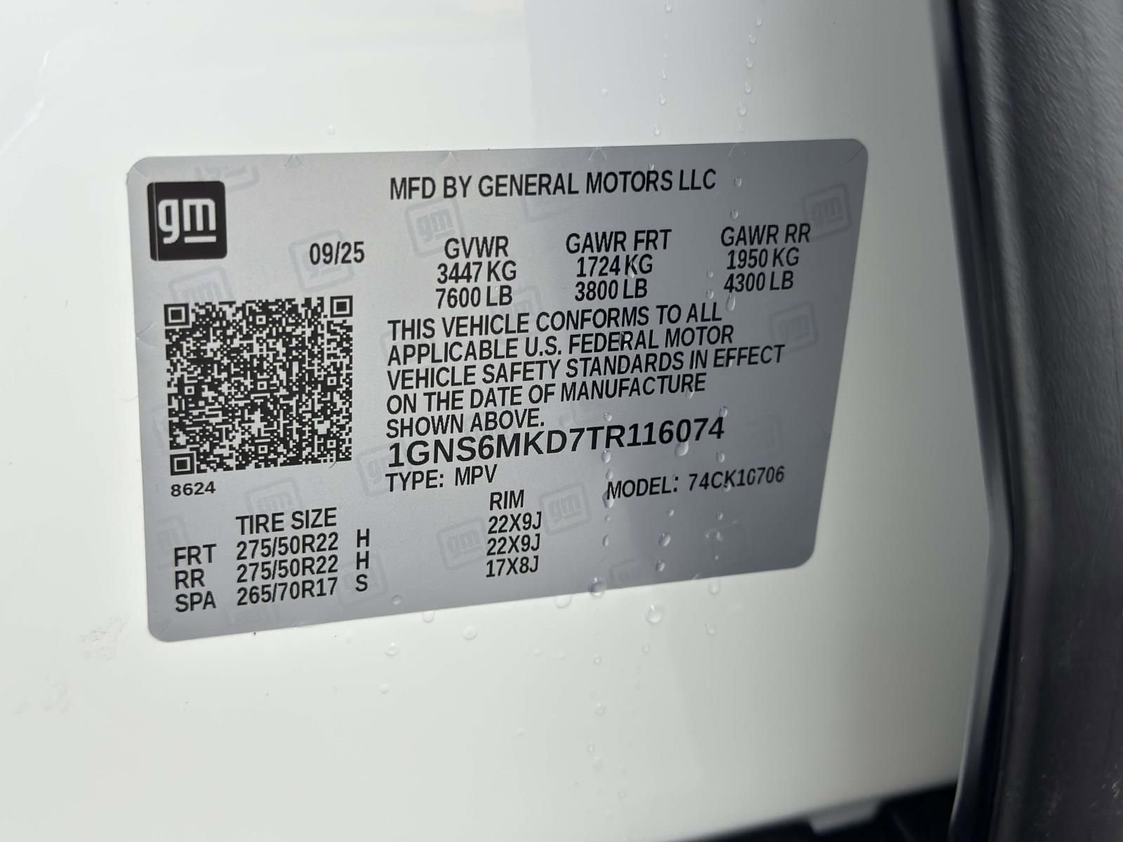 New 2026 Chevrolet Tahoe LS image 26