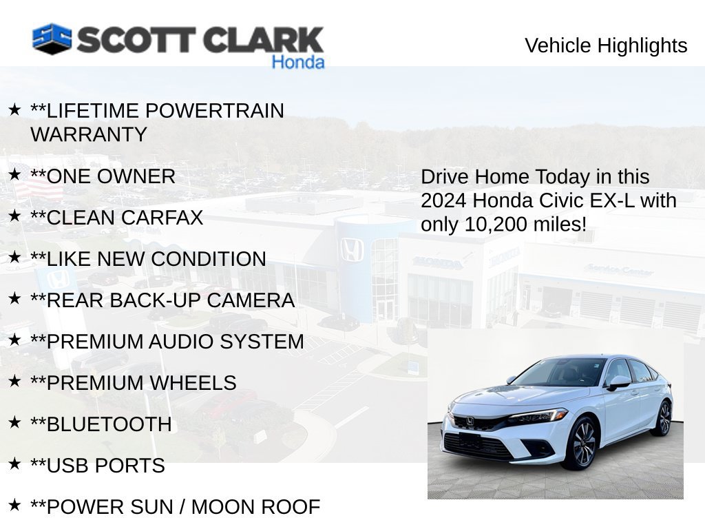 Used 2024 Honda Civic EX-L image 11