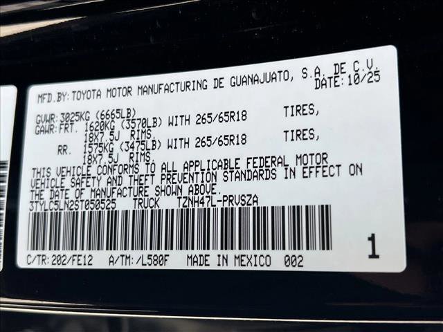 Certified 2025 Toyota Tacoma TRD Sport image 26
