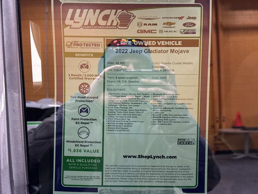 Used 2022 Jeep Gladiator Mojave w/ LED Lighting Group image 37