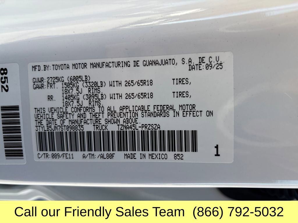 New 2025 Toyota Tacoma TRD Sport image 23