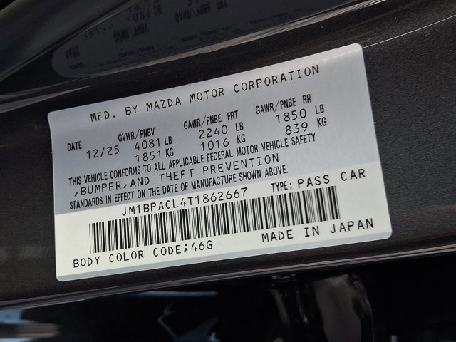 New 2026 MAZDA MAZDA3 2.5 S Sedan w/ Preferred Pkg image 22