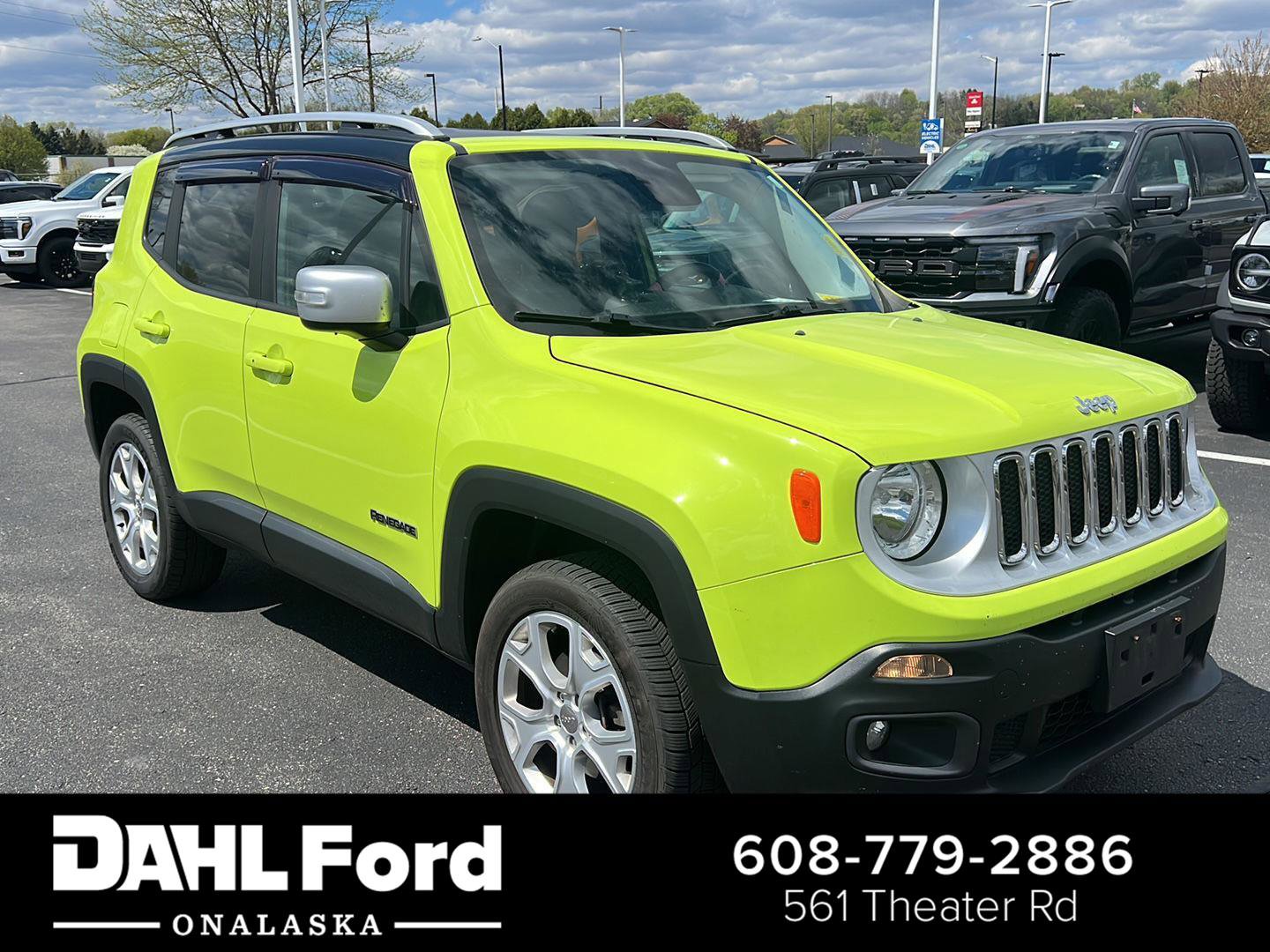 Used 2017 Jeep Renegade Limited AWD/4WD image 1