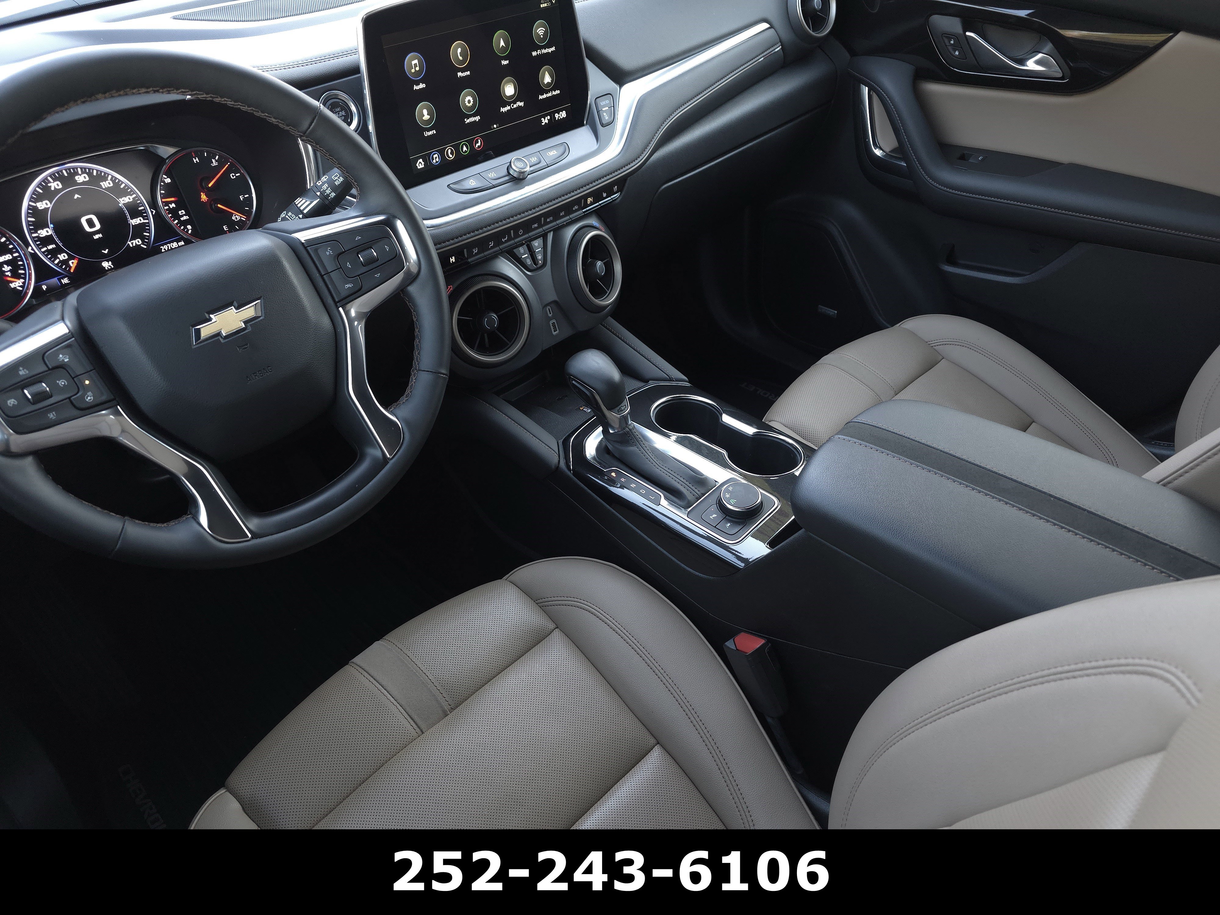Used 2024 Chevrolet Blazer Premier w/ Driver Confidence II Package FWD image 14