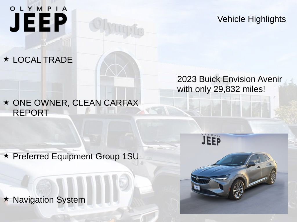 Used 2023 Buick Envision Avenir image 6