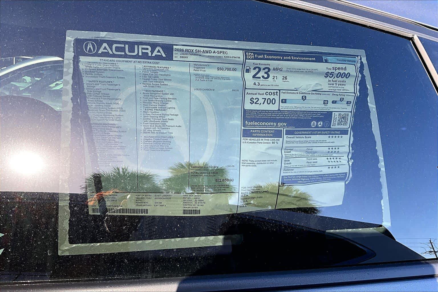 Certified 2026 Acura RDX w/ Advance Package AWD/4WD image 21