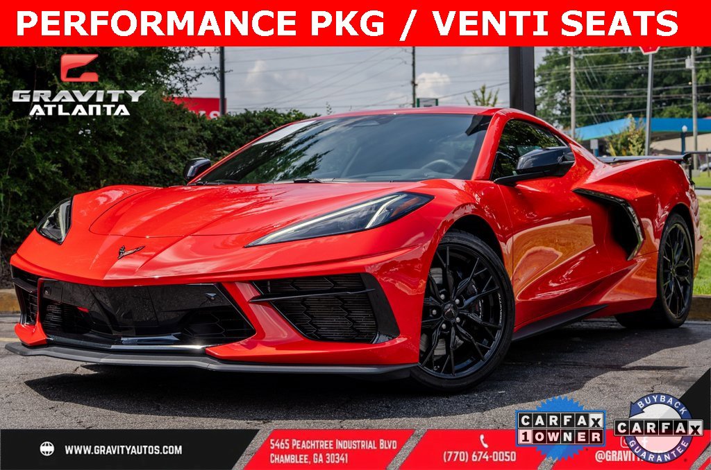 Used 2025 Chevrolet Corvette Stingray Preferred Cpe w/ Z51 Performance Package