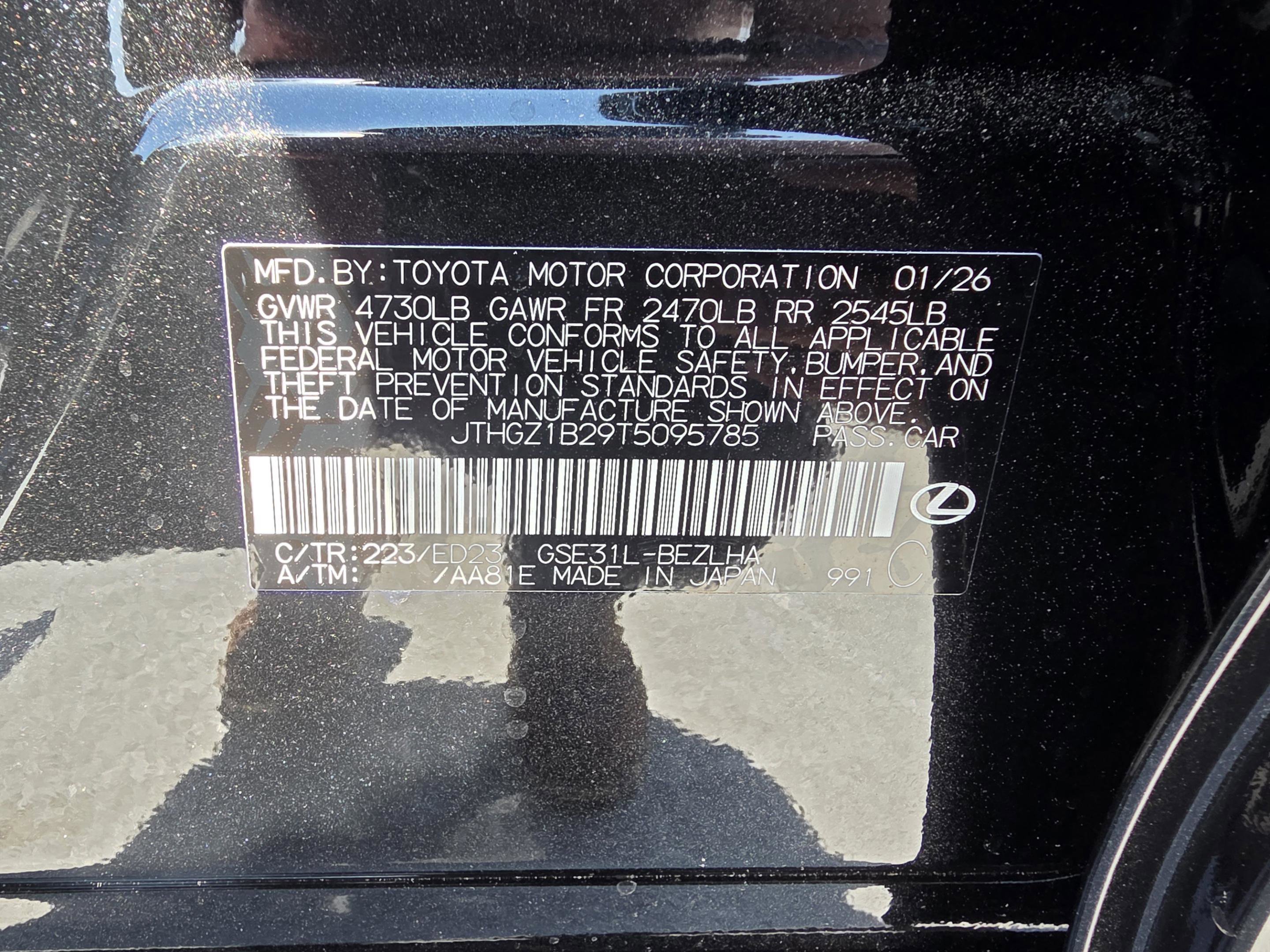 New 2026 Lexus IS 350 F Sport image 30