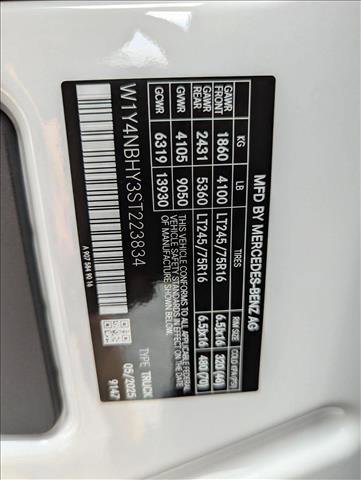 New 2025 Mercedes-Benz Sprinter 2500 image 17