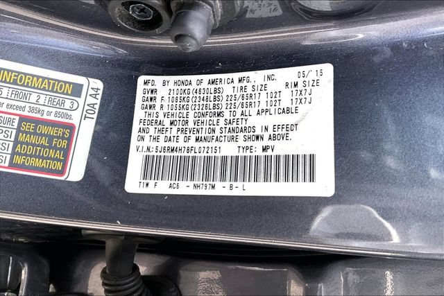 Used 2015 Honda CR-V EX-L image 17