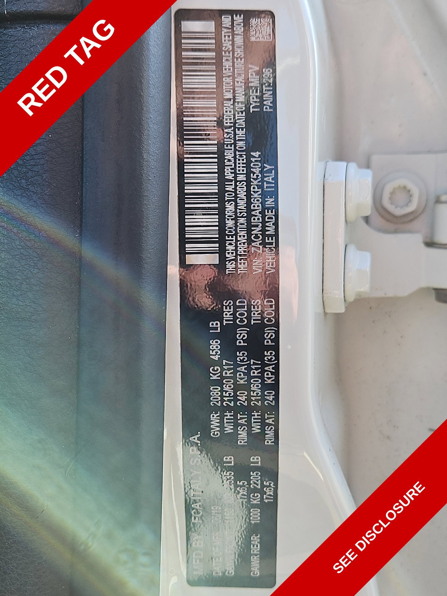 Used 2019 Jeep Renegade Sport AWD/4WD image 7