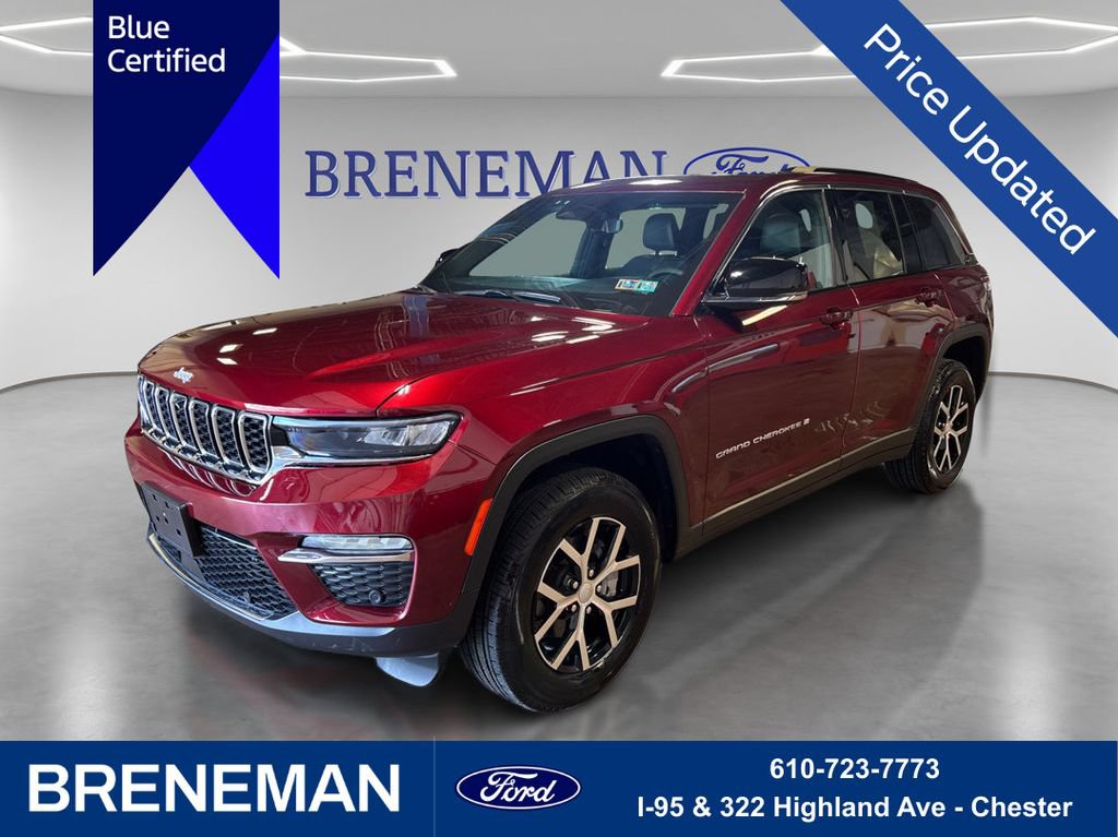 Used 2025 Jeep Grand Cherokee Limited w/ Luxury Tech Group II AWD/4WD 360° Tour