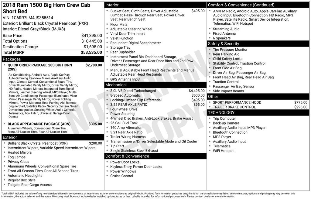 Used 2018 RAM 1500 Big Horn image 33