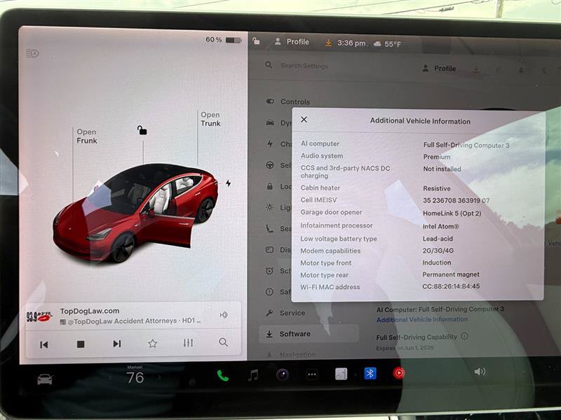 Used 2018 Tesla Model 3 Long Range AWD/4WD image 14