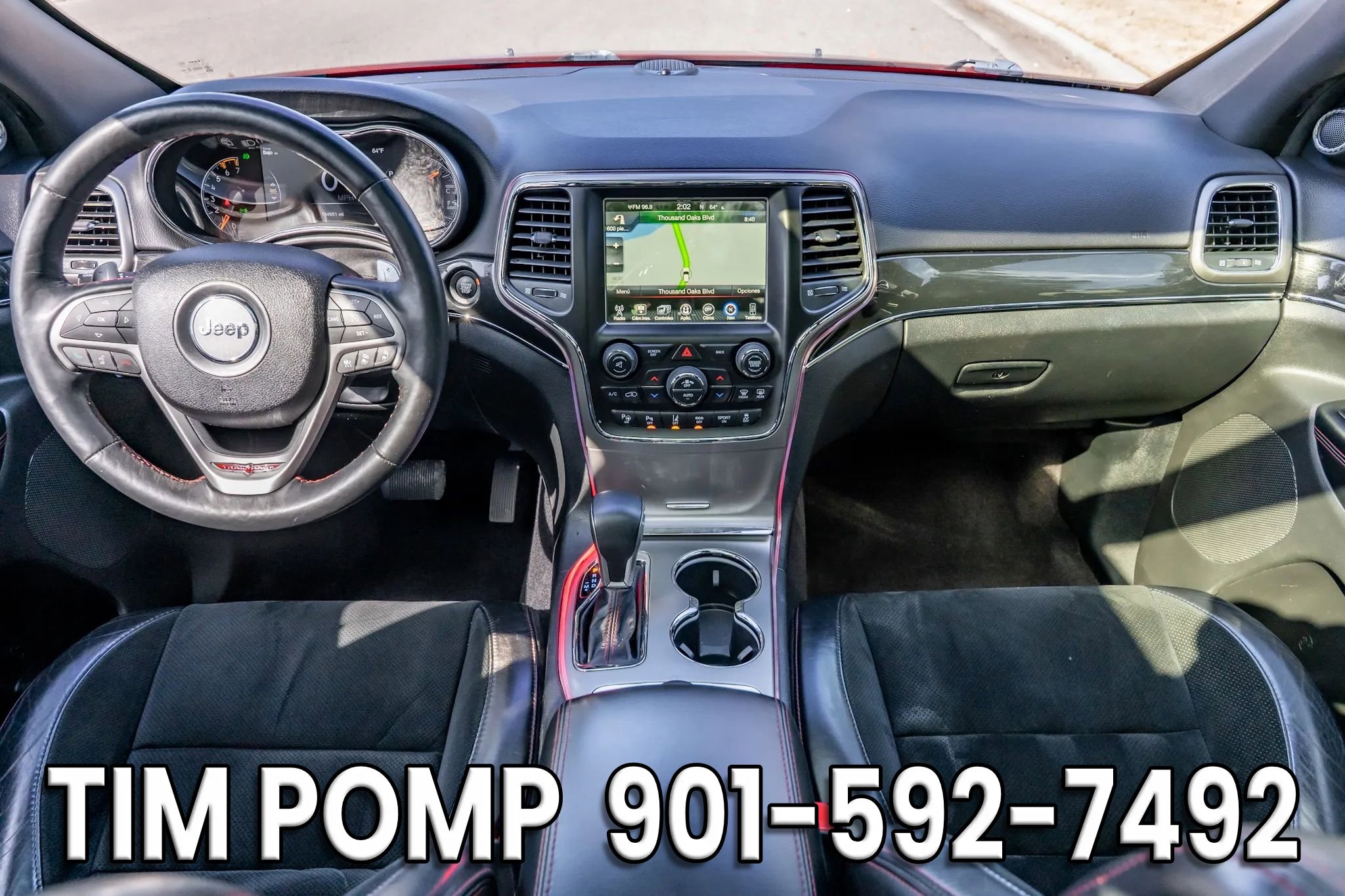 Used 2017 Jeep Grand Cherokee Trailhawk w/ Trailhawk Luxury Group image 18