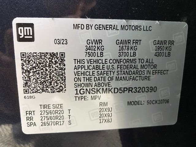 Certified 2023 Chevrolet Tahoe LS w/ Driver Alert Package image 31