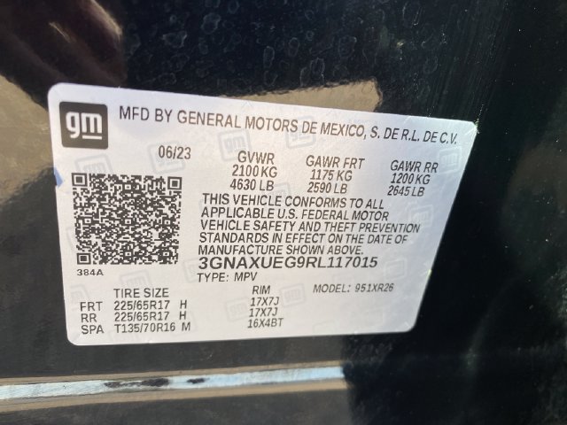 Certified 2024 Chevrolet Equinox LT w/ LPO, Floor Liner Package AWD/4WD image 25
