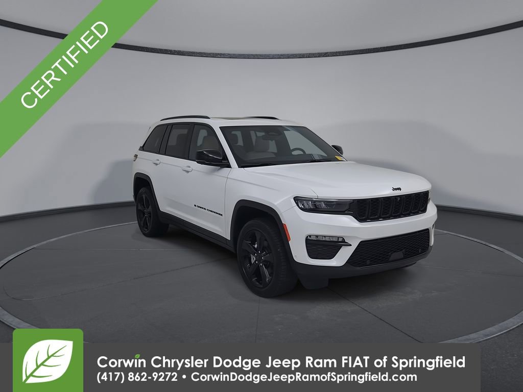 Certified 2024 Jeep Grand Cherokee Limited w/ Luxury Tech Group II AWD/4WD image 2