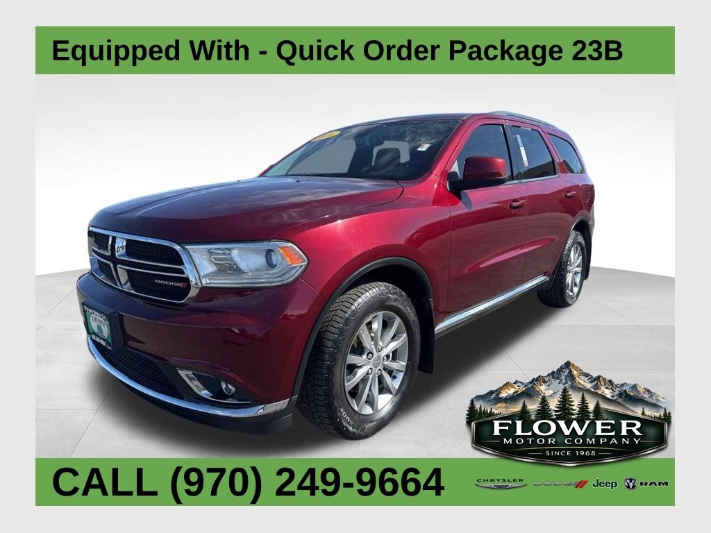 Used 2016 Dodge Durango SXT w/ Quick Order Package 23B