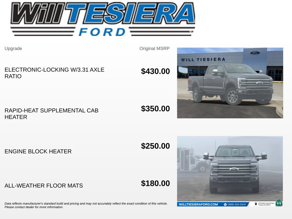 New 2026 Ford F350 Platinum w/ Platinum Plus Package AWD/4WD image 10