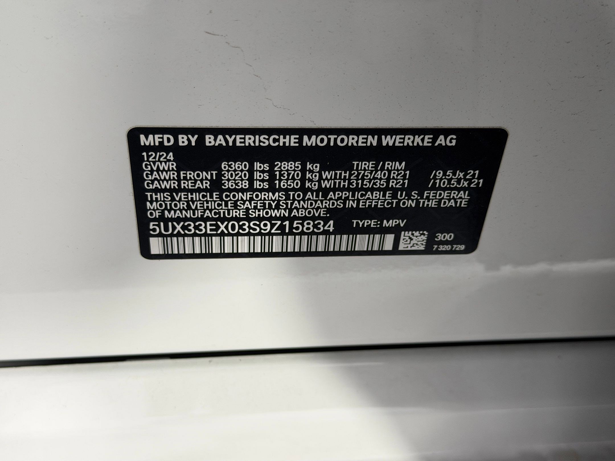 Used 2025 BMW X6 xDrive40i w/ Parking Assistance Package AWD/4WD image 19