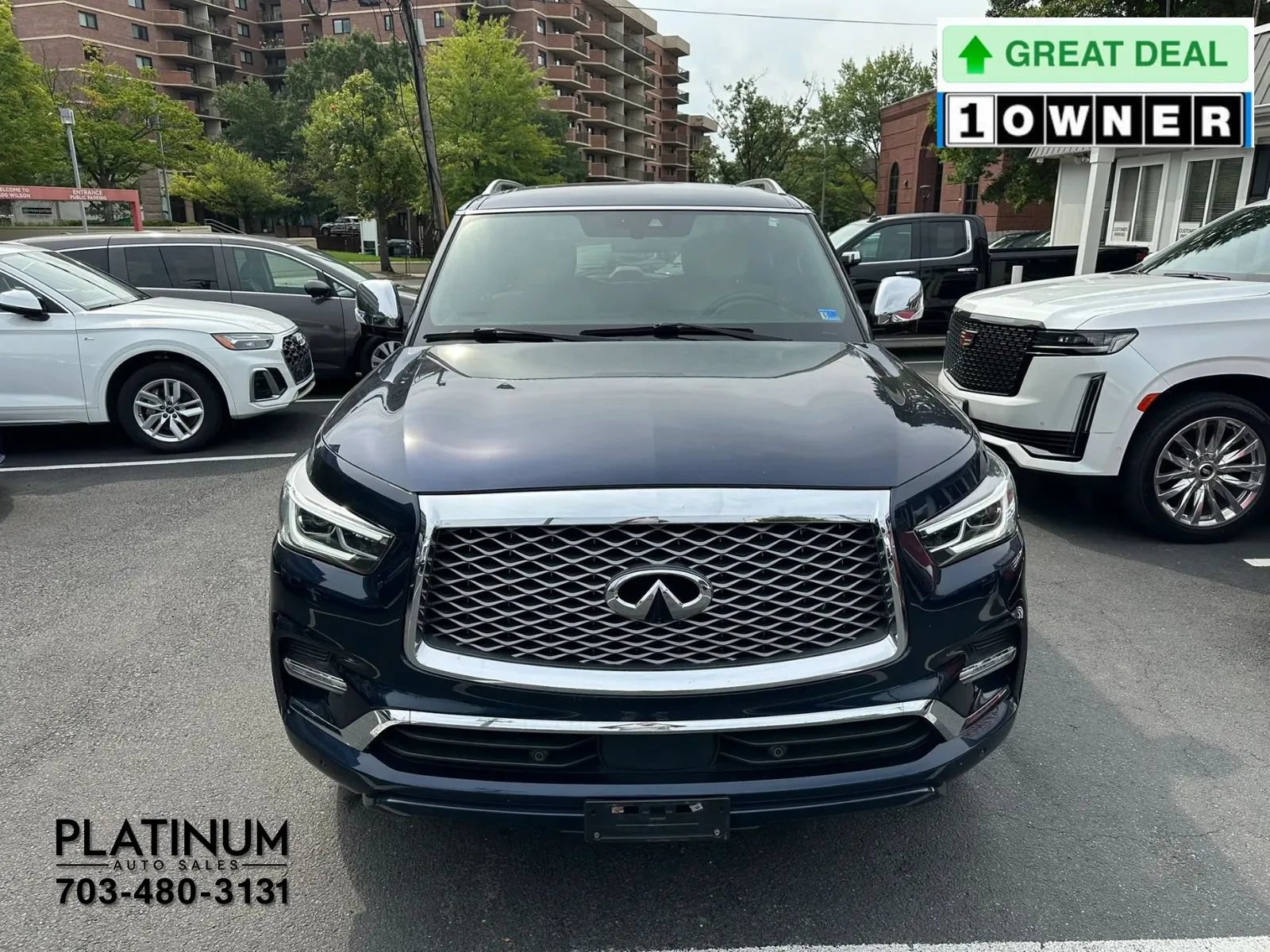 Used 2021 INFINITI QX80 Sensory w/ All-Season Package AWD/4WD image 4