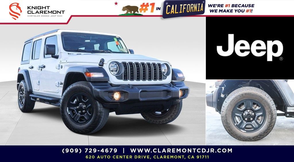Used 2025 Jeep Wrangler Unlimited Sport AWD/4WD image 1