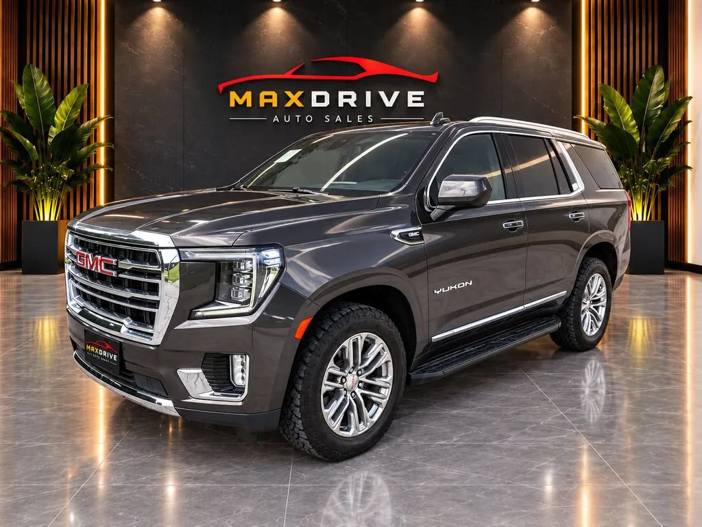 Used 2021 GMC Yukon SLT RWD image 8
