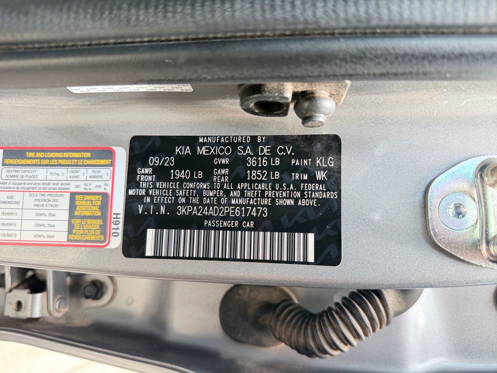 Used 2023 Kia Rio S w/ Technology Package FWD image 24