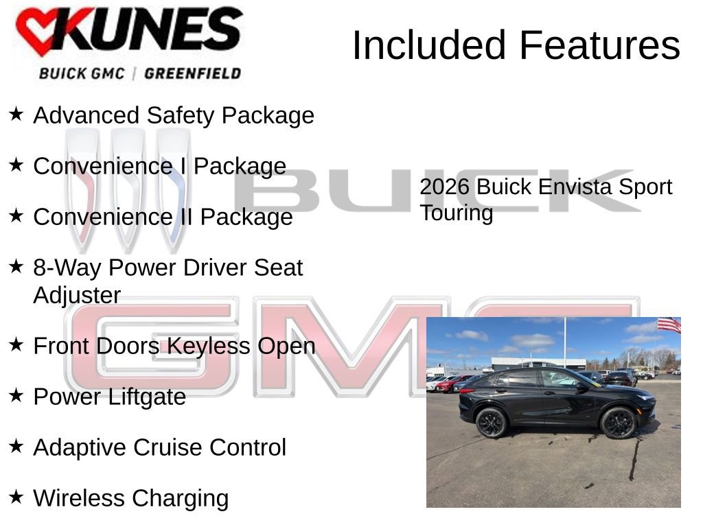 New 2026 Buick Envista Sport Touring w/ Convenience I Package image 3