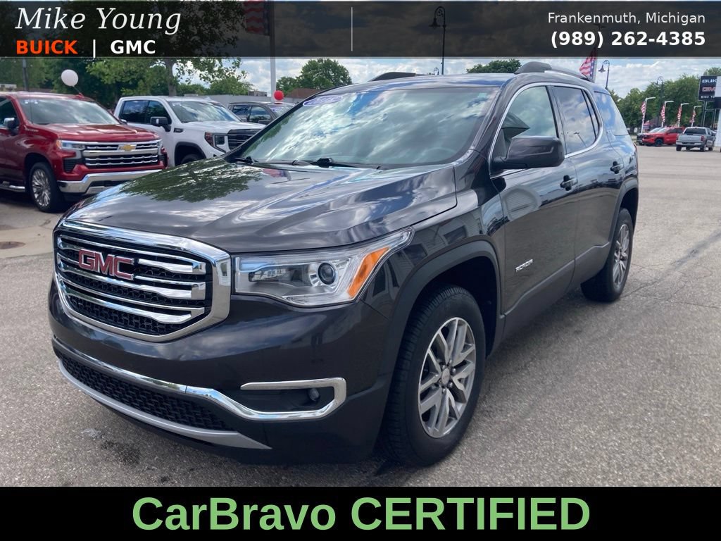 Certified 2018 GMC Acadia SLE w/ Driver Alert Package I AWD/4WD image 1