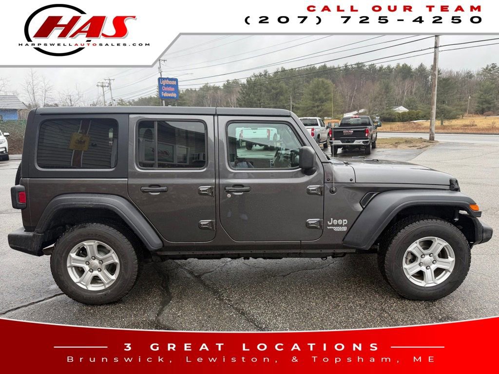 Used 2019 Jeep Wrangler Unlimited Sport S AWD/4WD image 8