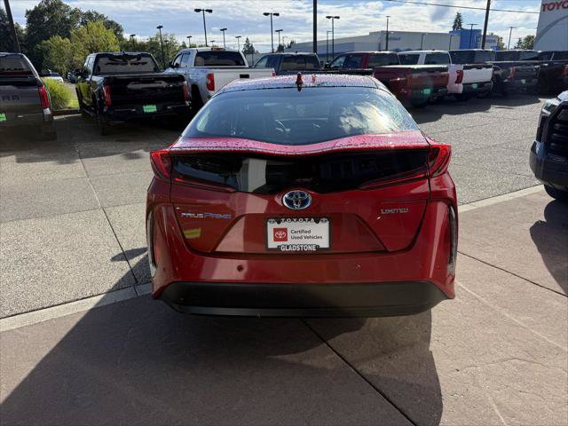 Certified 2021 Toyota Prius Prime Limited FWD image 7