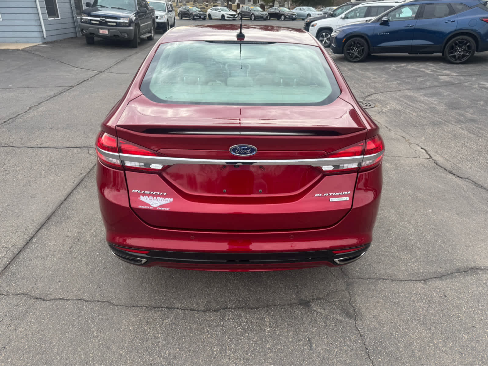 Used 2018 Ford Fusion Platinum FWD image 4