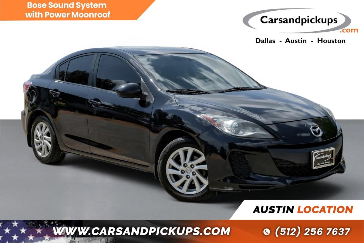 Used 2012 MAZDA MAZDA3 i Grand Touring w/ Tech Pkg