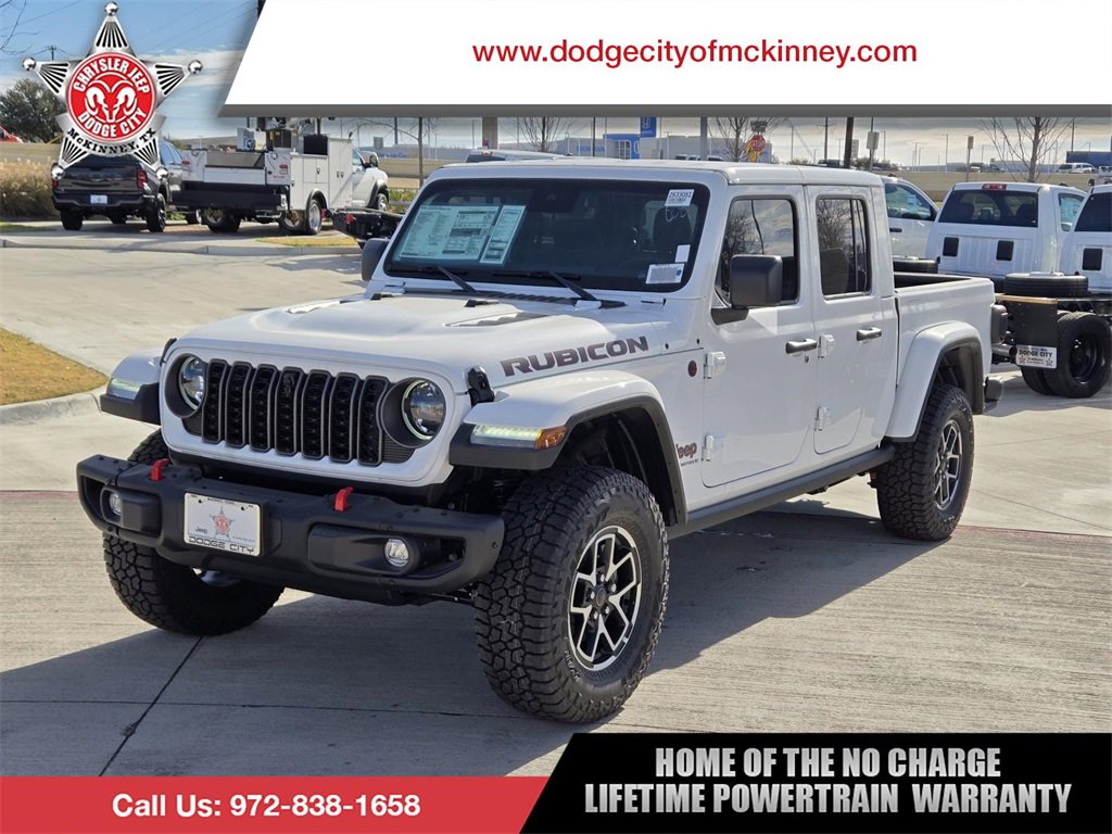 New 2025 Jeep Gladiator Rubicon