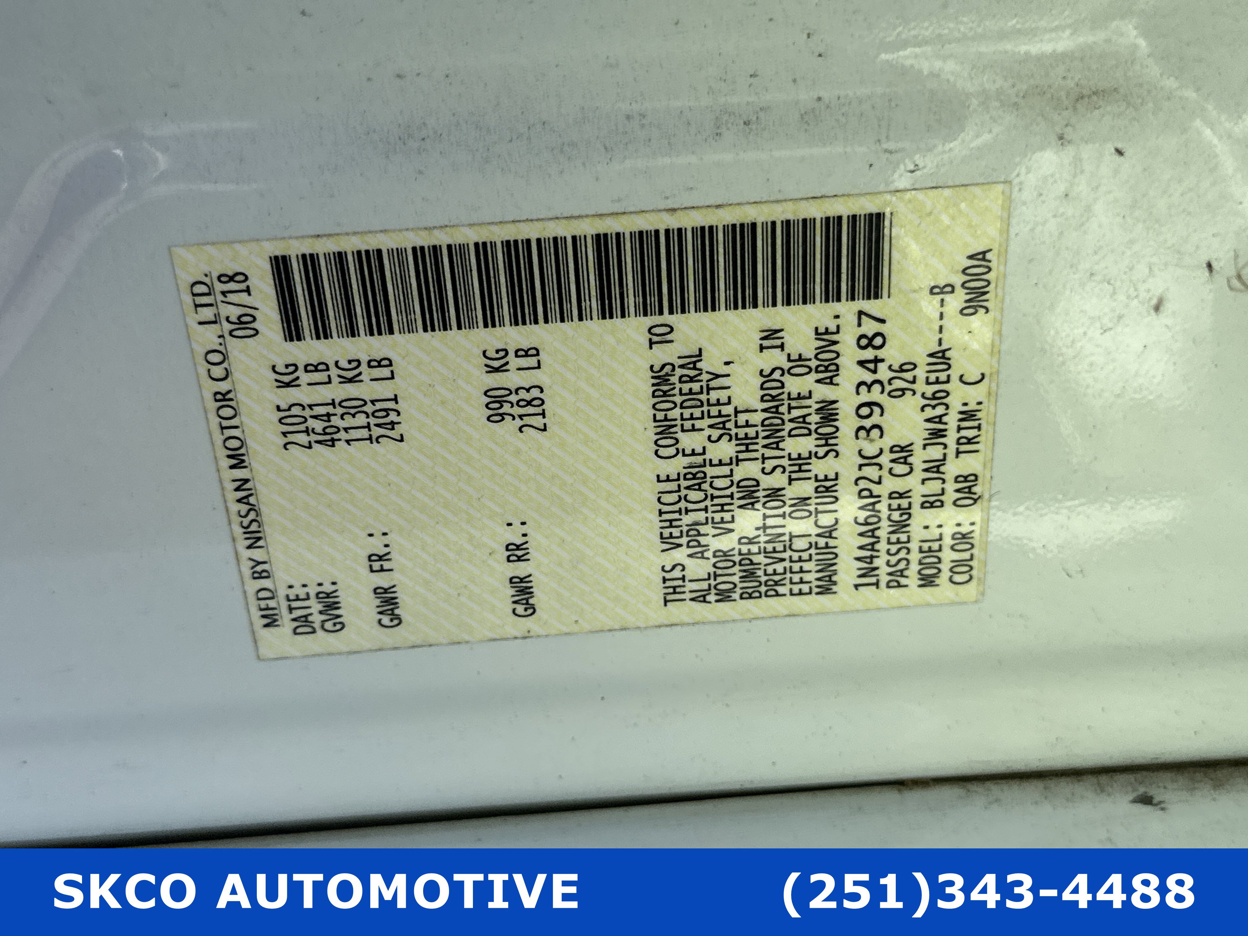 Used 2018 Nissan Maxima 3.5 SV image 25