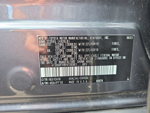 Used 2023 Toyota RAV4 Limited w/ Limited Grade Weather Package AWD/4WD image 34