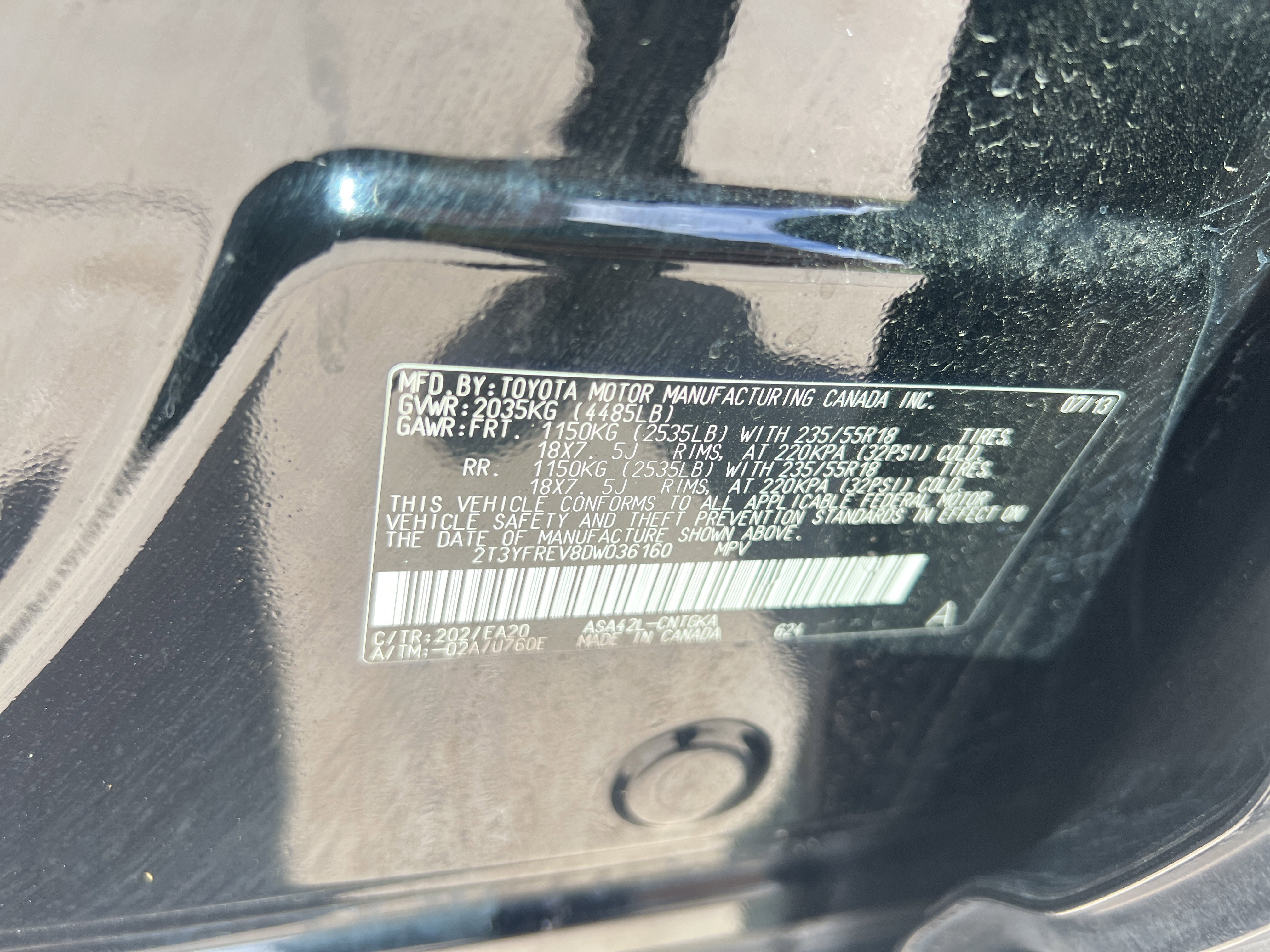 Used 2013 Toyota RAV4 Limited FWD image 30