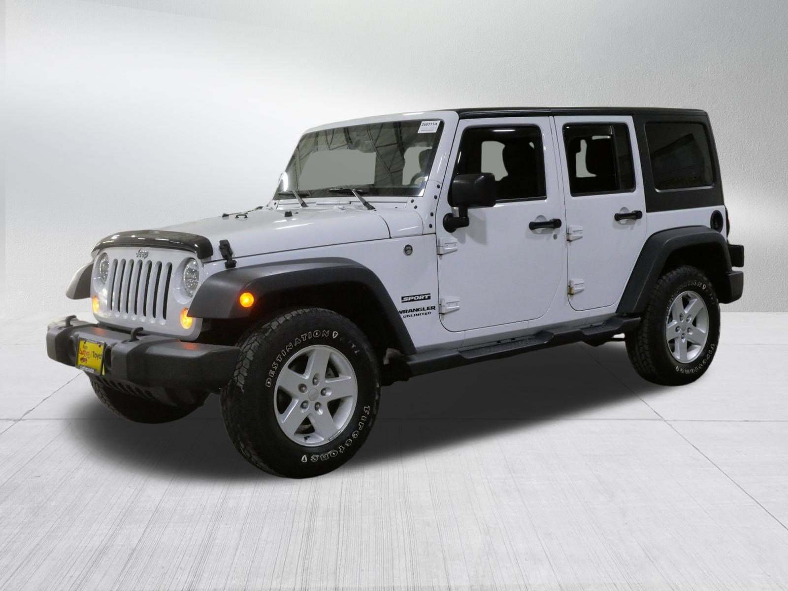 Used 2017 Jeep Wrangler Unlimited Sport w/ Quick Order Package 24S image 3