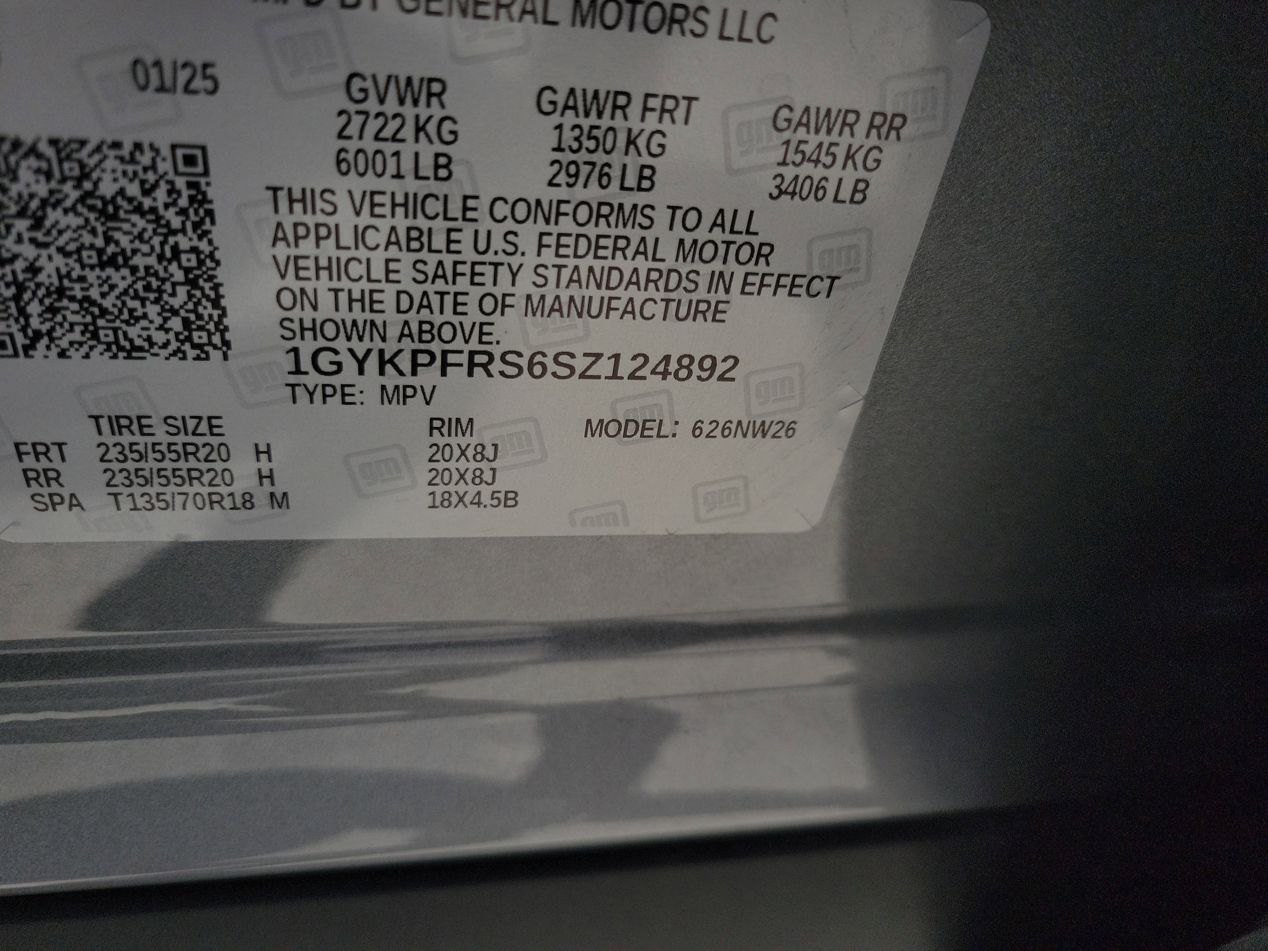 Certified 2025 Cadillac XT6 Premium Luxury w/ Platinum Package image 38