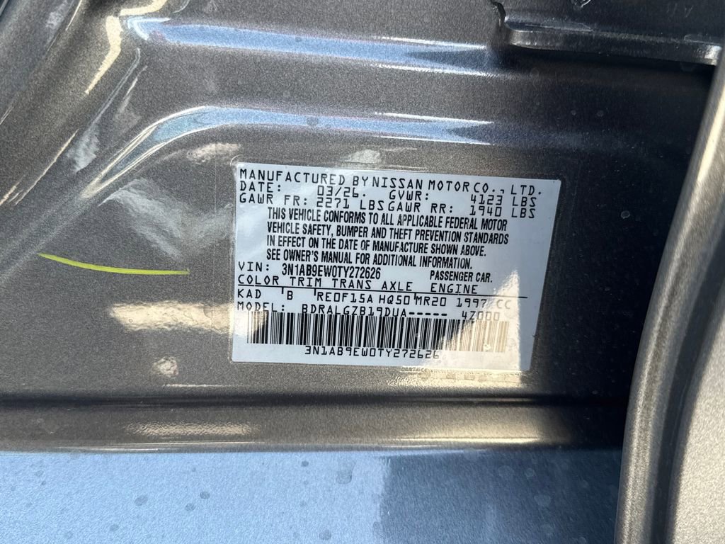 New 2026 Nissan Sentra SL w/ Floor Mat Package FWD image 31