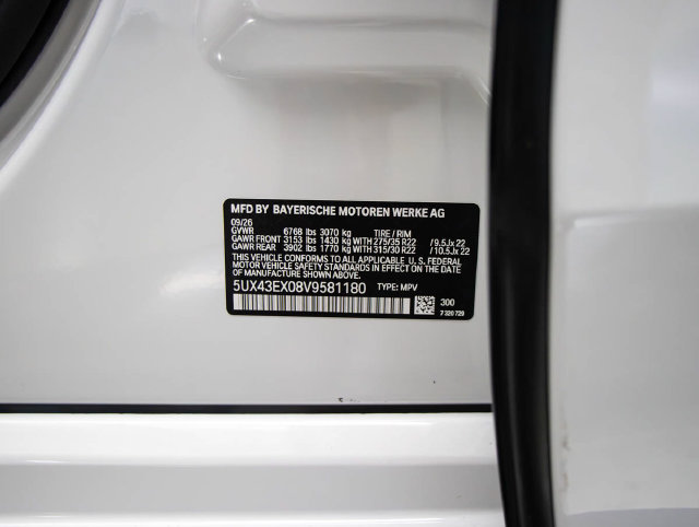 New 2027 BMW X6 M60i AWD/4WD image 23
