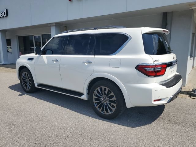 Certified 2024 Nissan Armada Platinum w/ Captain's Chairs Package RWD image 2