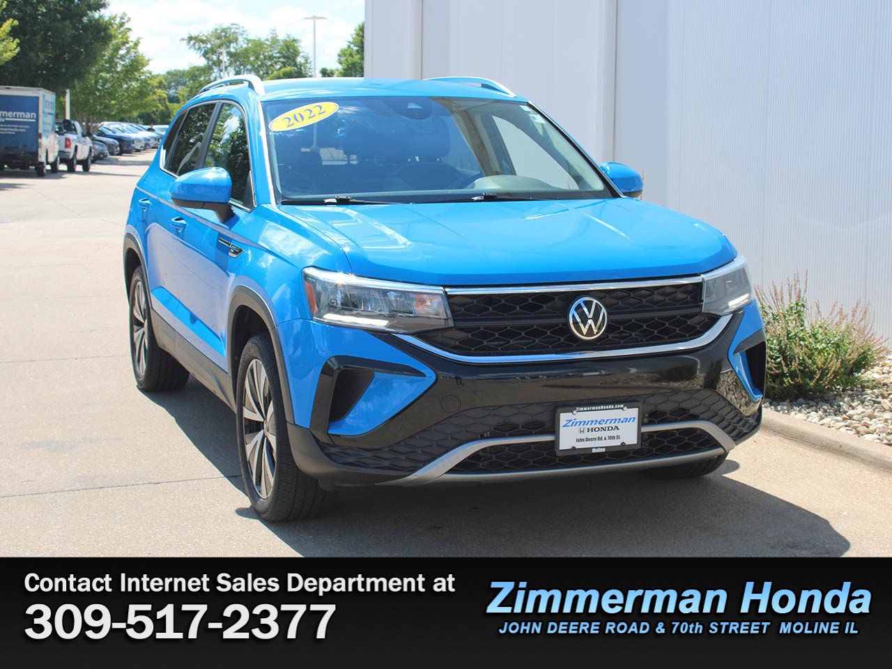 Used 2022 Volkswagen Taos SE w/ IQ.Drive SE Package AWD/4WD image 3