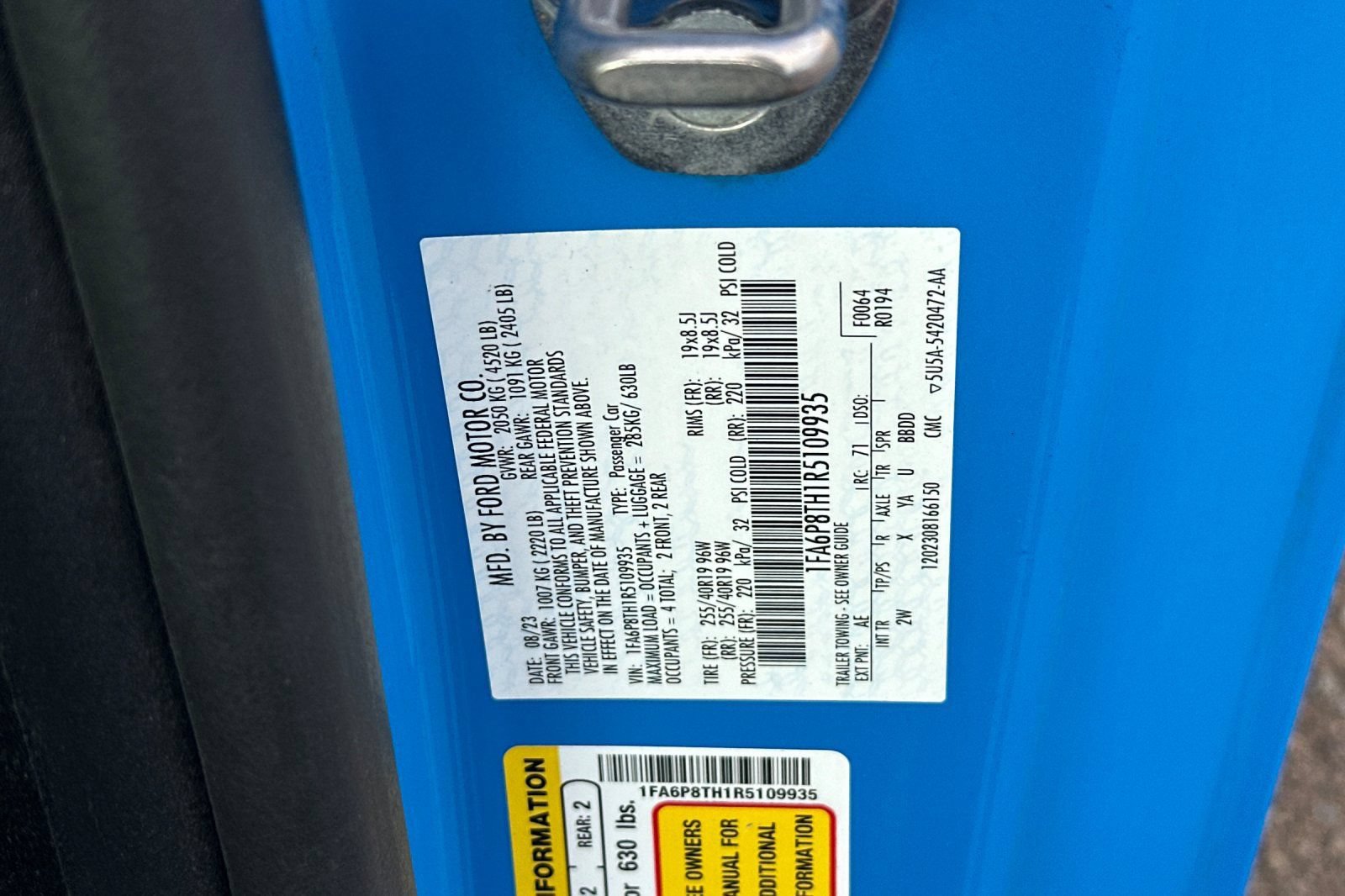 Used 2024 Ford Mustang Coupe RWD image 32
