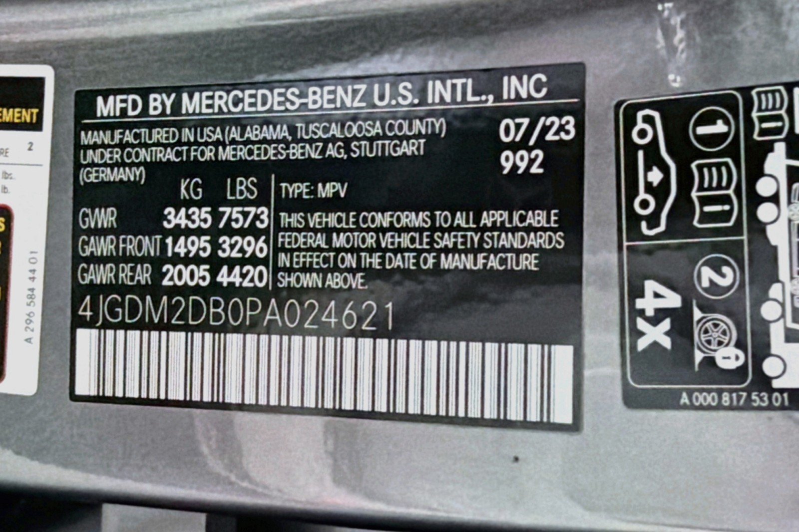 Certified 2023 Mercedes-Benz EQS 450+ SUV image 26