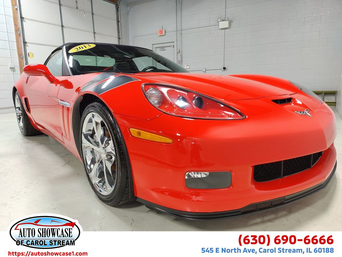 Used 2013 Chevrolet Corvette Grand Sport w/ 3LT Preferred Equipment Group RWD image 1