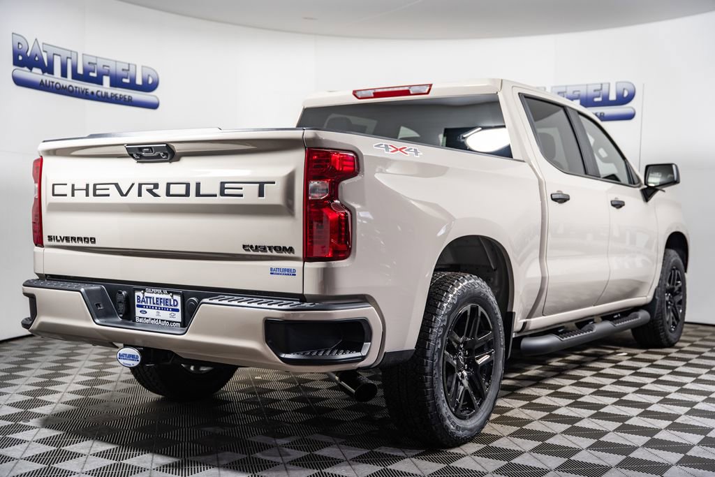 New 2026 Chevrolet Silverado 1500 Custom w/ Turbomax Blackout Package AWD/4WD image 10