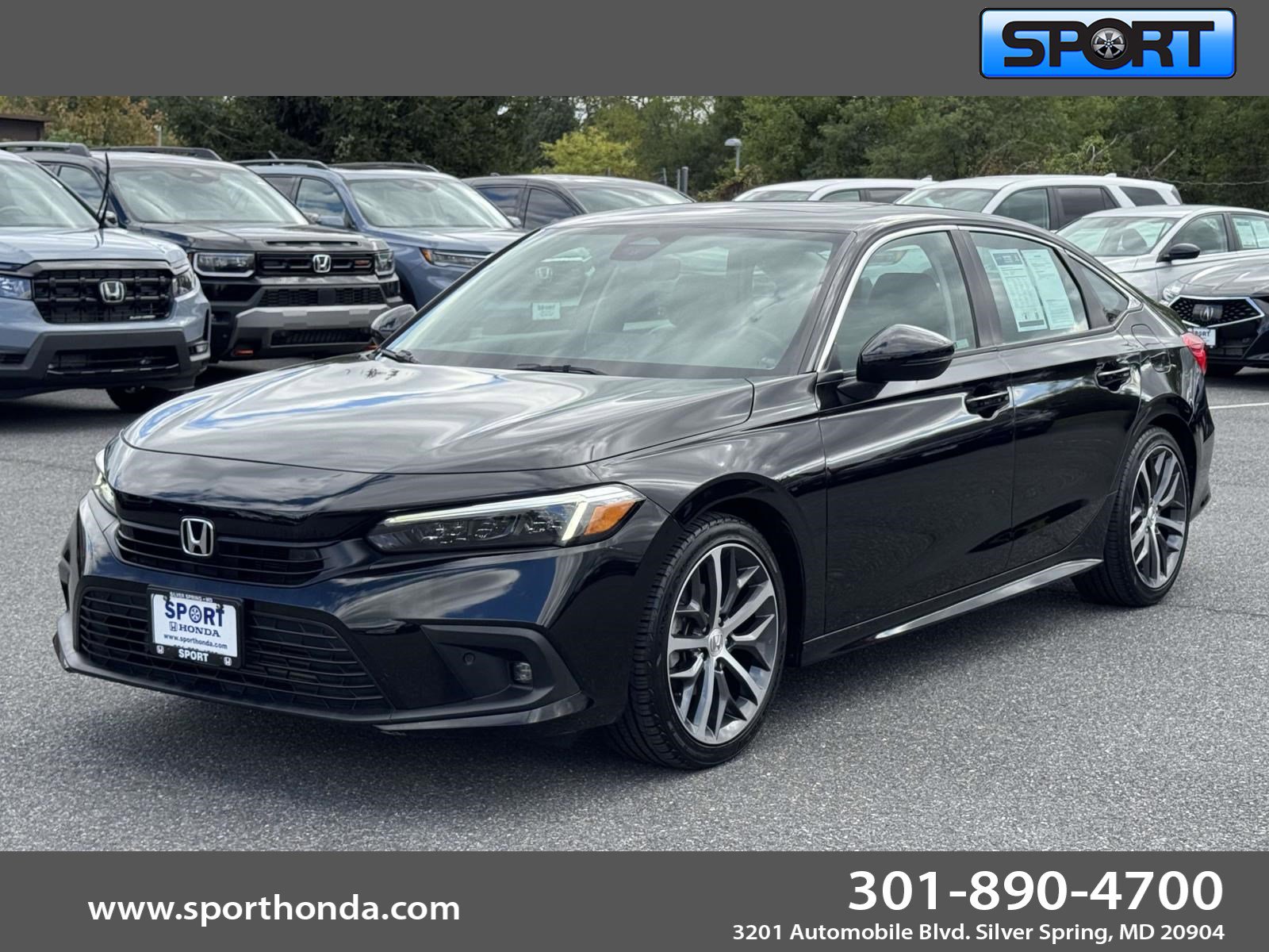 Certified 2022 Honda Civic Touring